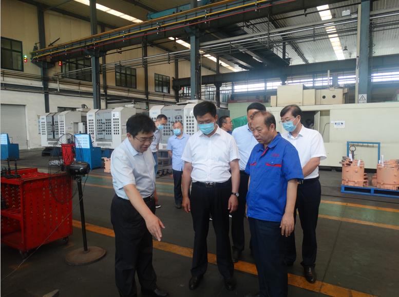 山东省工信厅领导到MK（中国）调研指导工作